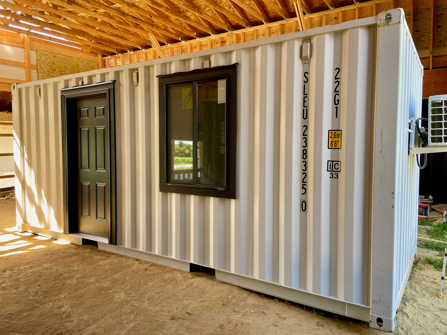 Shipping Container Office – Fully Equipped Model