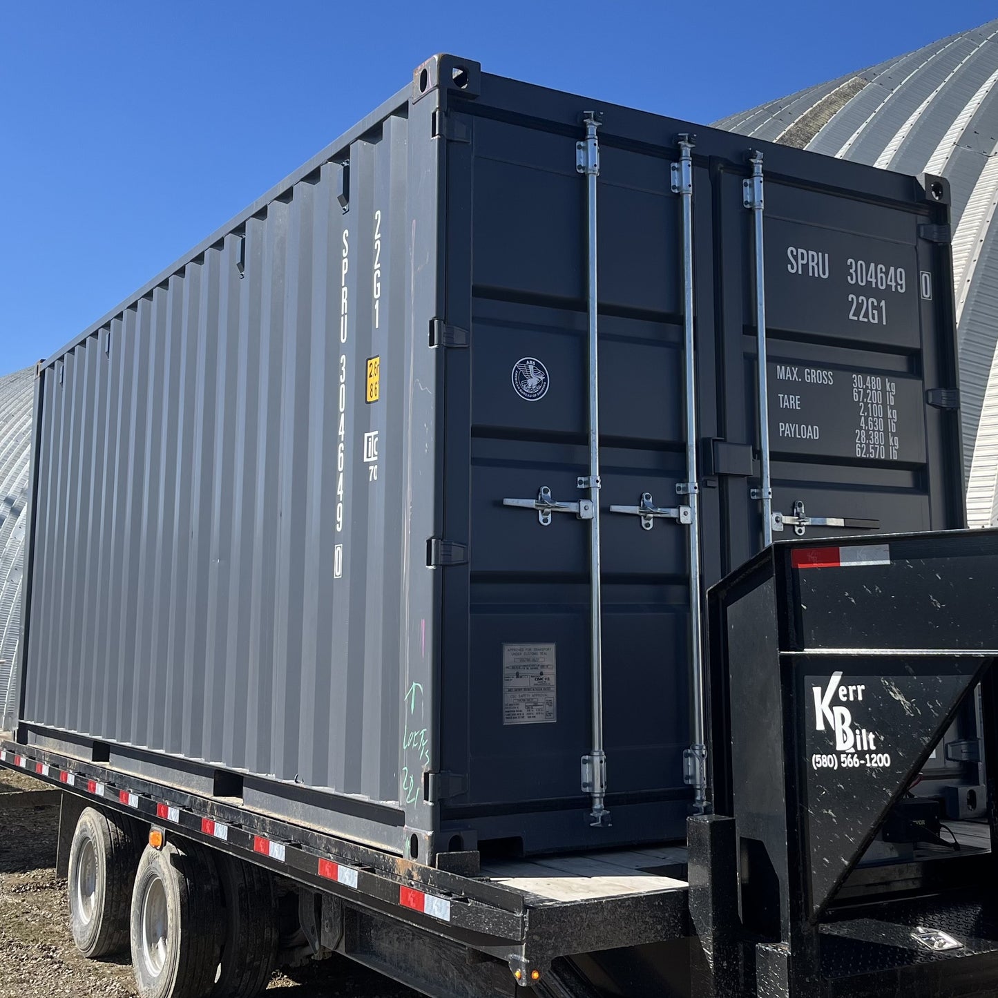 20 Foot Shipping Container - Like New One Trip