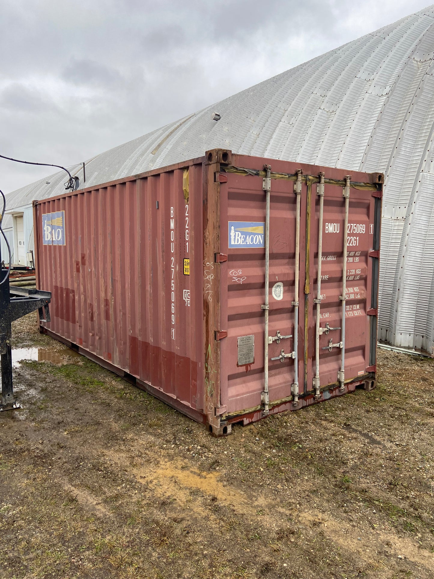 Used 20 Foot Shipping Container 