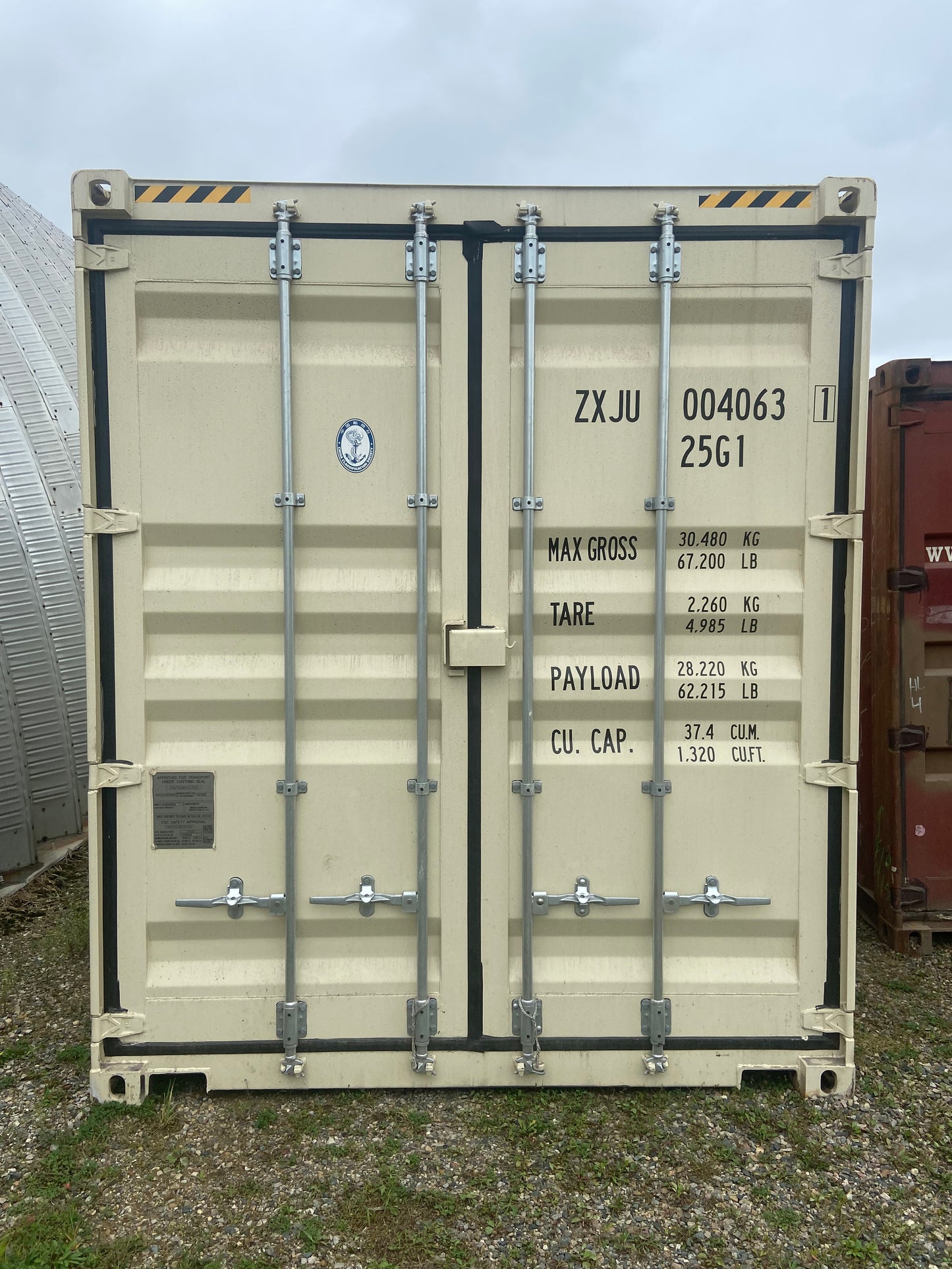 20 Foot Shipping Container HC - Like New One Trip