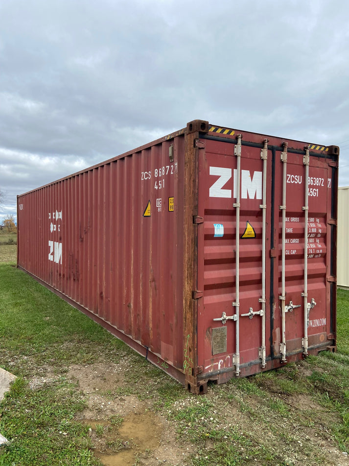 40 Foot Shipping Container HC - Used – MI Shipping Containers