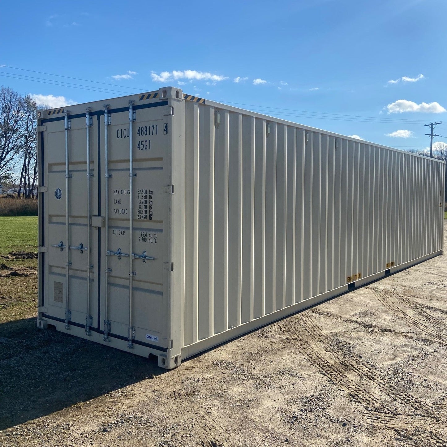 40 Foot Shipping Container HC - Like New One Trip