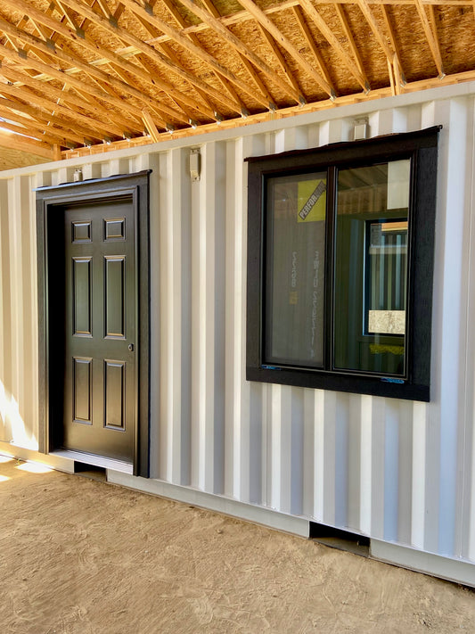 Shipping Container Office – Fully Equipped Model