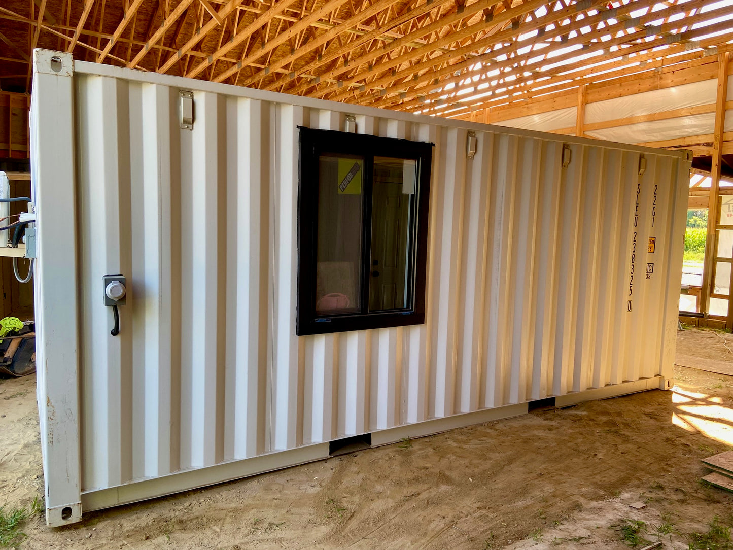 Shipping Container Office – Fully Equipped Model